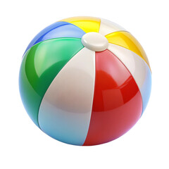 Beach ball Inflatable swimming pool ball set realistic vector illustration