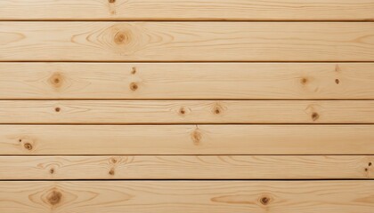 Obraz premium Light Pine Wood with Straight Grain and Knots