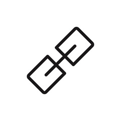 link icon Vector set outline