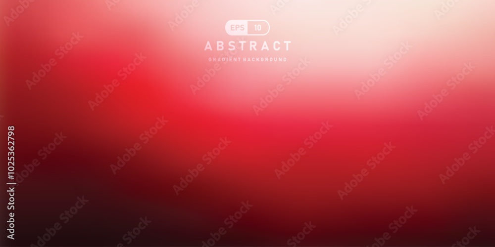 Poster red deep  red and white abstract gradient vector background