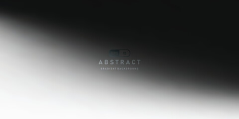 Obraz premium black and white abstract gradient vector background