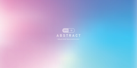 Obraz premium pastel color tone abstract gradient vector background