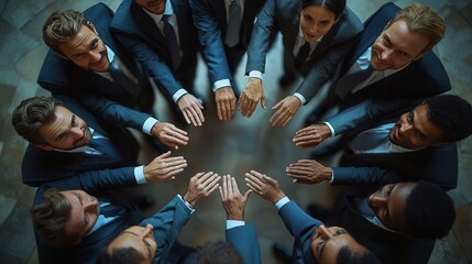 Business Team Collaboration in a Modern Office Setting