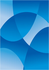 形とグラデーションで描いたシンプルな背景イメージ