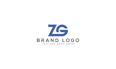 ZG logo design vector template design for brand.