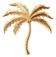 Obraz premium PNG Brooch of palm tree accessories accessory arecaceae.
