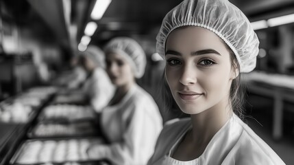 Professional Baker in a Modern Bakery Setting