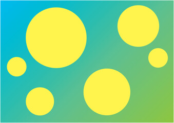 図形とグラデーションで描いたシンプルな背景イメージ