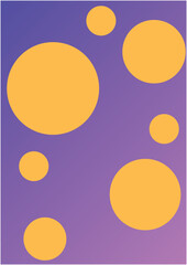 図形とグラデーションで描いたシンプルな背景イメージ