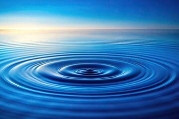 calming blue ripple effect abstract background