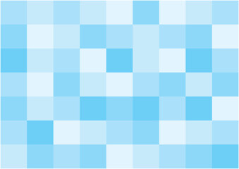 クリスマスカラーのカラフルなピクセルタイル柄の背景イメージ