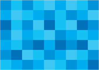 クリスマスカラーのカラフルなピクセルタイル柄の背景イメージ