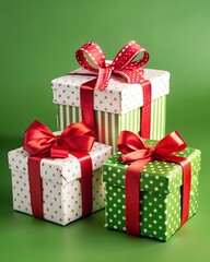 Fototapeta premium gift box with ribbon