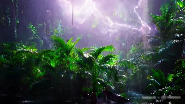 a The Calm After the Storm: Nature's Recovery: Witness the serene beauty of nature's recovery after a storm, as vibrant colors emerge and life returns to a landscape once battered by weather.