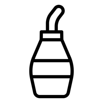 recommend clip art: Vaginal douche or lubricant bottle for personal hygiene.
