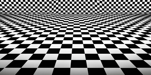 Naklejka premium checkered pattern seamless background