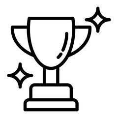 Trophy Icon Element For Design