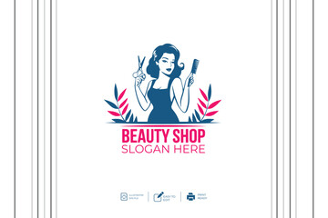 Social Group Logo template design