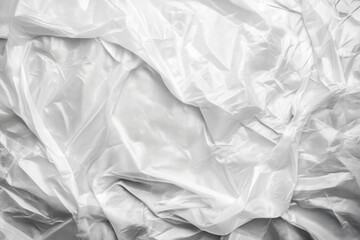 Obraz premium white Transparent Plastic Film Wrap Texture: Perfect Background for Modern Packaging and Product Design