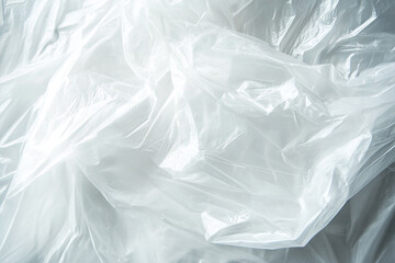 white Transparent Plastic Film Wrap Texture: Perfect Background for Modern Packaging and Product Design
