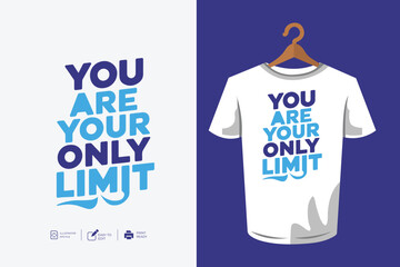 Design Slogan tee graphic typography for print illustration t shirt vector art motivational poster 
