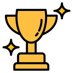 Trophy Icon Element For Design