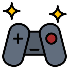 Gamepad Icon Element For Design