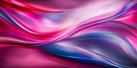 Naklejka premium Pink and purple waves extract background