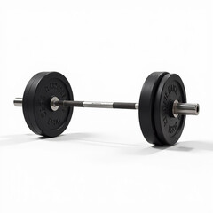 Naklejka premium dumbbell isolated on white