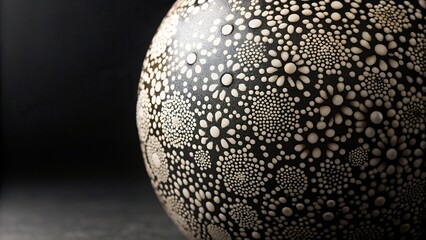 Close-up chic oriental texture