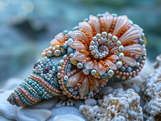 Beaded Seashell Jewelry: Ocean Inspired Handmade Craft