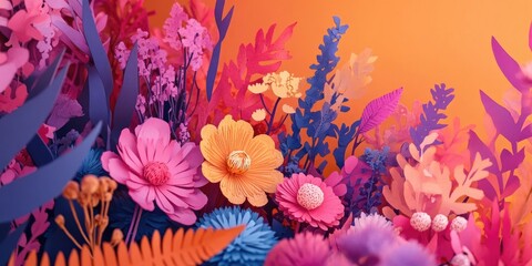 Close-up of assorted dried floral arrangements, Close-up of various dried flower arrangements