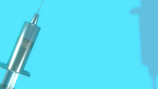 Injection background motion graphic for branding