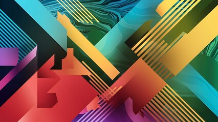 Abstract background. Colorful vector.
