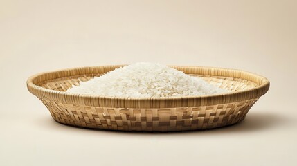 a bowls containing rice, flour, and salt on a simple kitchen table