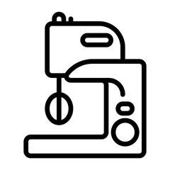 Chef icon, line icon style