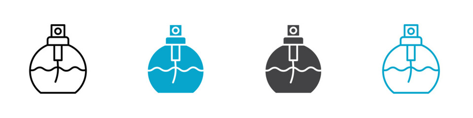 perfume icon Logo set for web