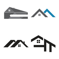 Real Estate  Property and Construction Logo