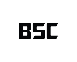 BSC logo design vector template. BSC