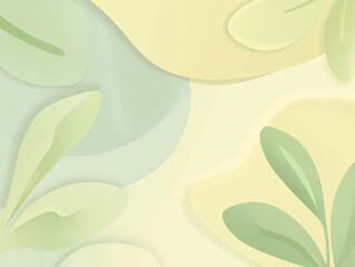 Pastel Yellow and Light Gradient Vector Background, Bright and Cheerful