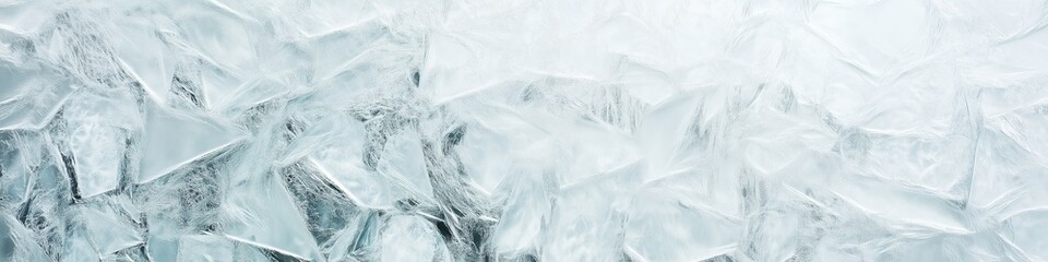 Obraz premium The crystal patterns vary in size and shape, creating a mesmerizing and abstract texture. 