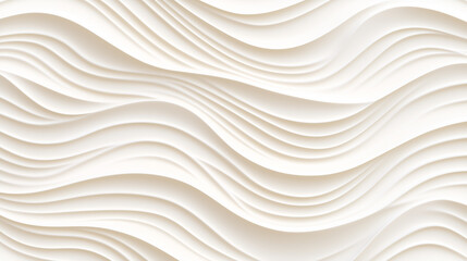 A captivating abstract image featuring soft, white waves undulating across the surface.