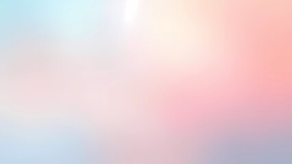 Obraz premium Dreamy Pastel Color Blend with Soft Gradients 
