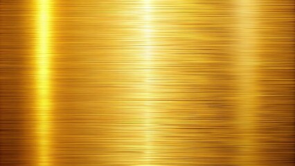 Metallic gold texture with reflection, perfect for wallpaper or background