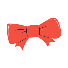 red ribbon bow
