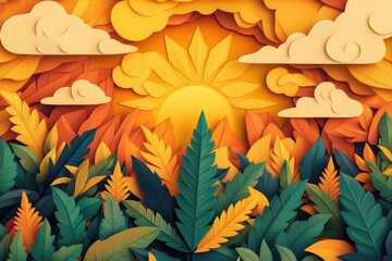 Fototapeta premium Close-up view of the ecological and biological hemp plant utilized for herbal remedies and the production of CBD oil, Close-up of hemp plant used for herbal remedies and CBD oil production