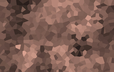 texture dark brown gray background crystals mosaic graphics abstract illustration. creating an abstract pattern that captures light and shadow. The interplay of the rich browns and deep grays evokes