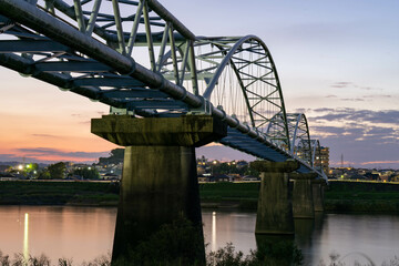 大淀川水管橋 宮崎県宮崎市