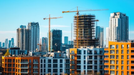 Urban Construction and Modern Architecture Landscape