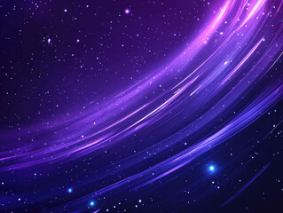 Obraz premium Abstract Celestial Sky Background with Comet Trails for Mystical and Space-Themed Art